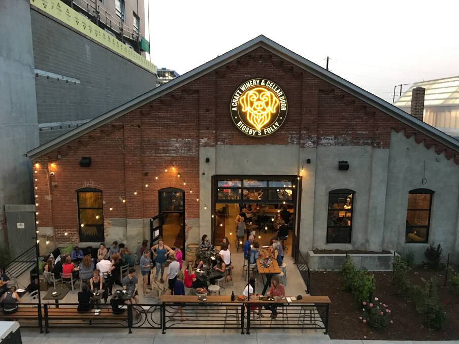 An urban winery in RiNo.