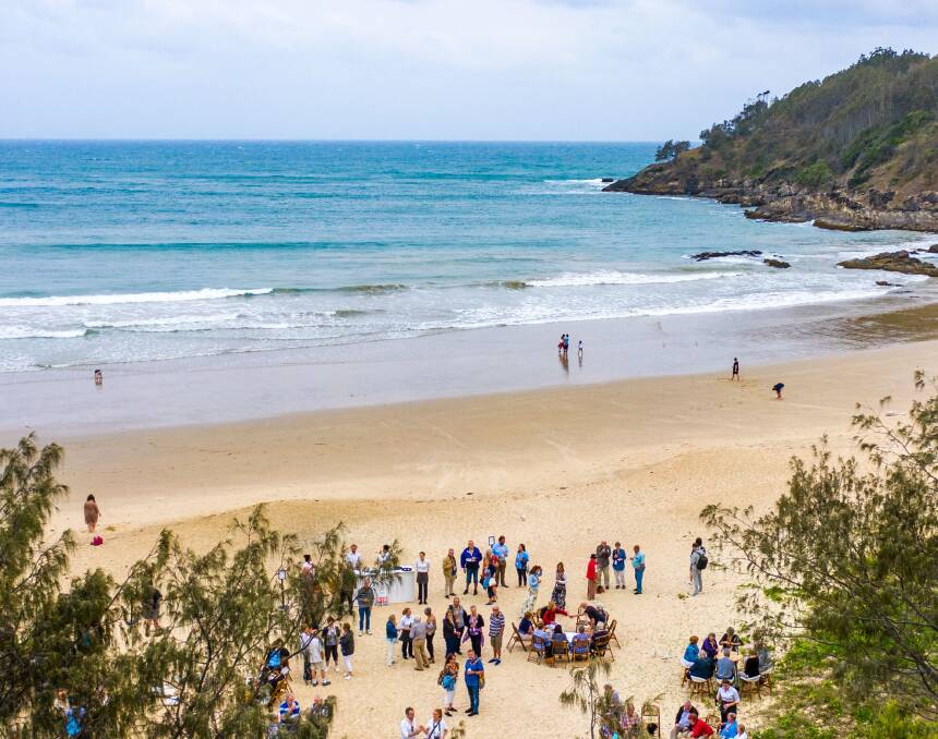 Coffs Harbour, a stop on the Great Southern journey.