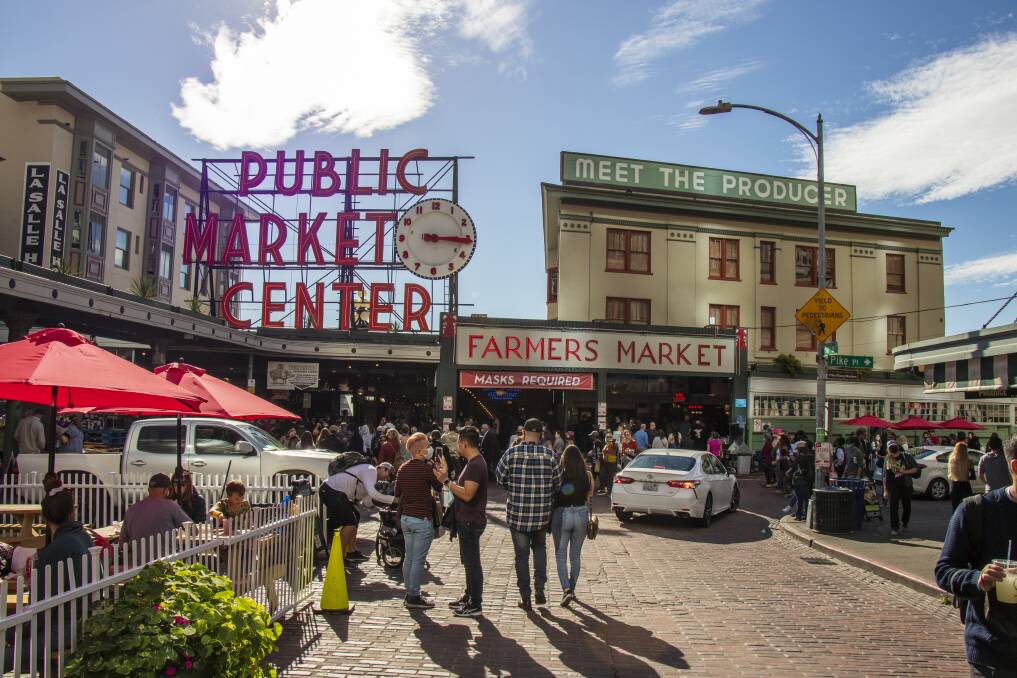 Pike Place Markets.