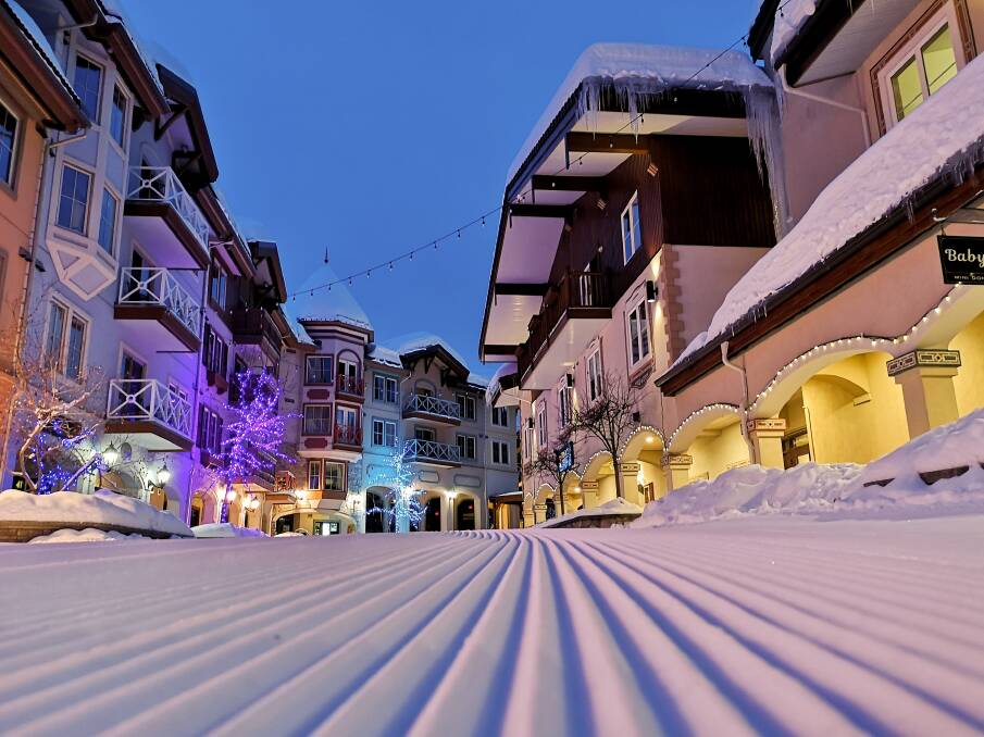 Sun Peaks village. Sun Peaks village.