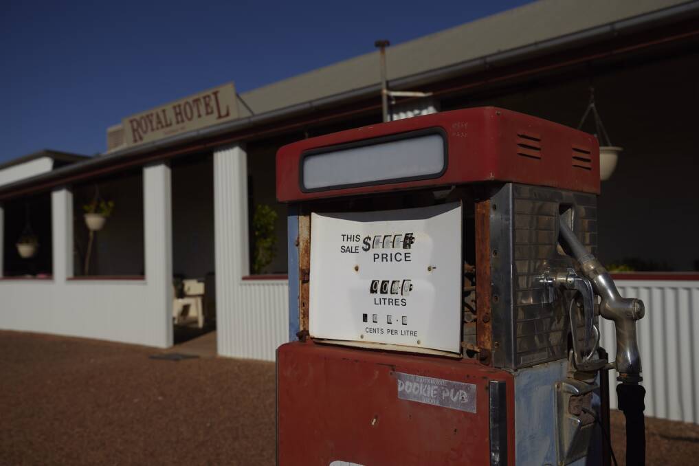 A petrol bowser.