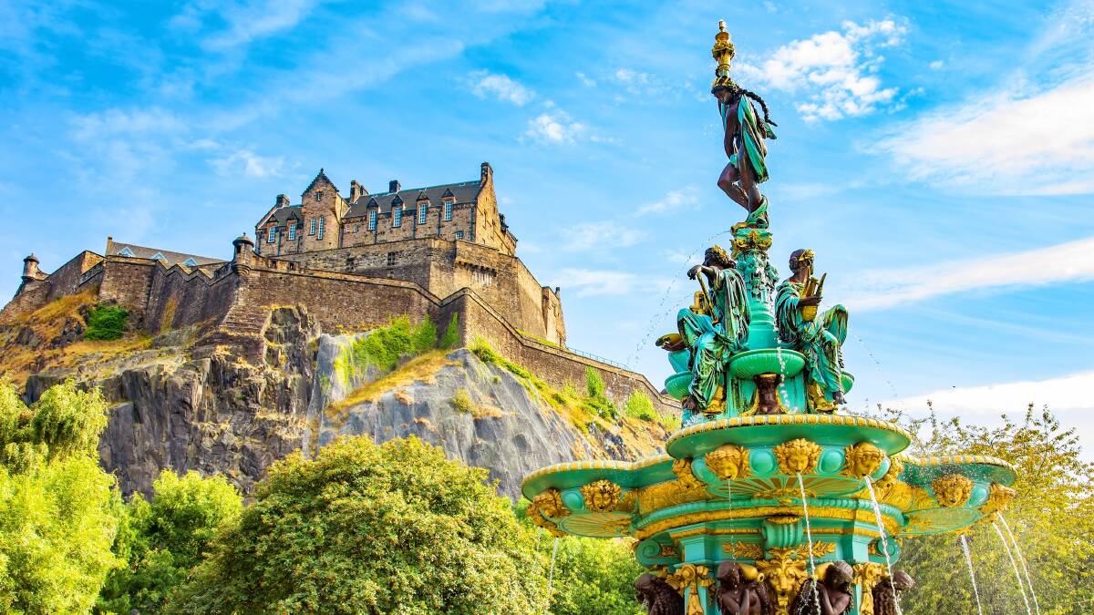 Edinburgh Castle. Picture: Shutterstock Edinburgh Castle. Picture: Shutterstock