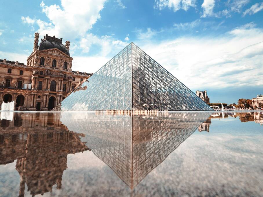 The Louvre Paris. The Louvre Paris.