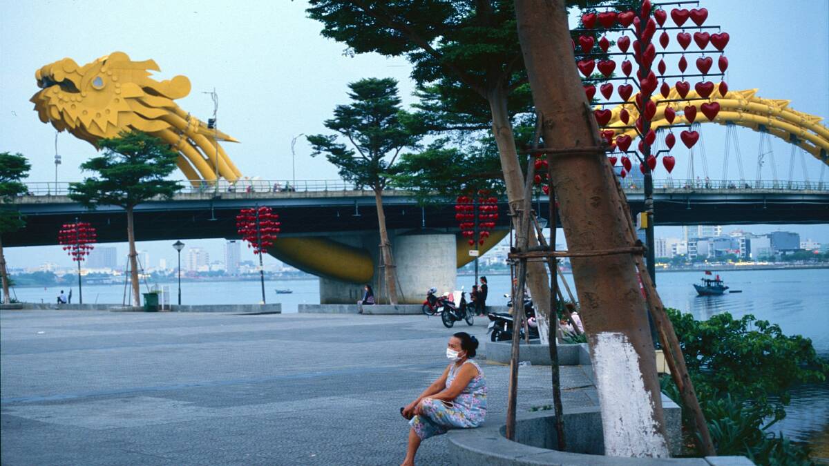 Dragon Bridge at Da Nang. Picture: Jasper Lindell Dragon Bridge at Da Nang. Picture: Jasper Lindell