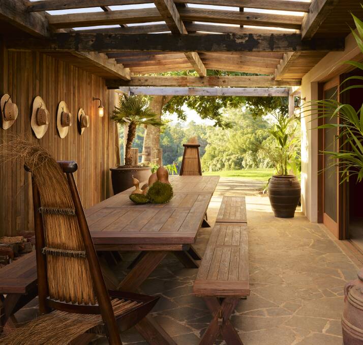 The emphasis is on communal living at Sun Ranch.