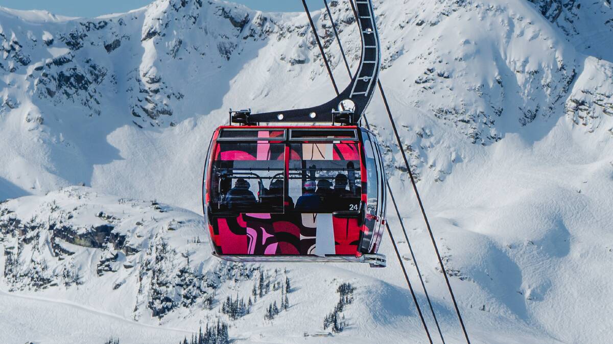 Peak2Peak gondola. Picture by Matthew Sylvestre