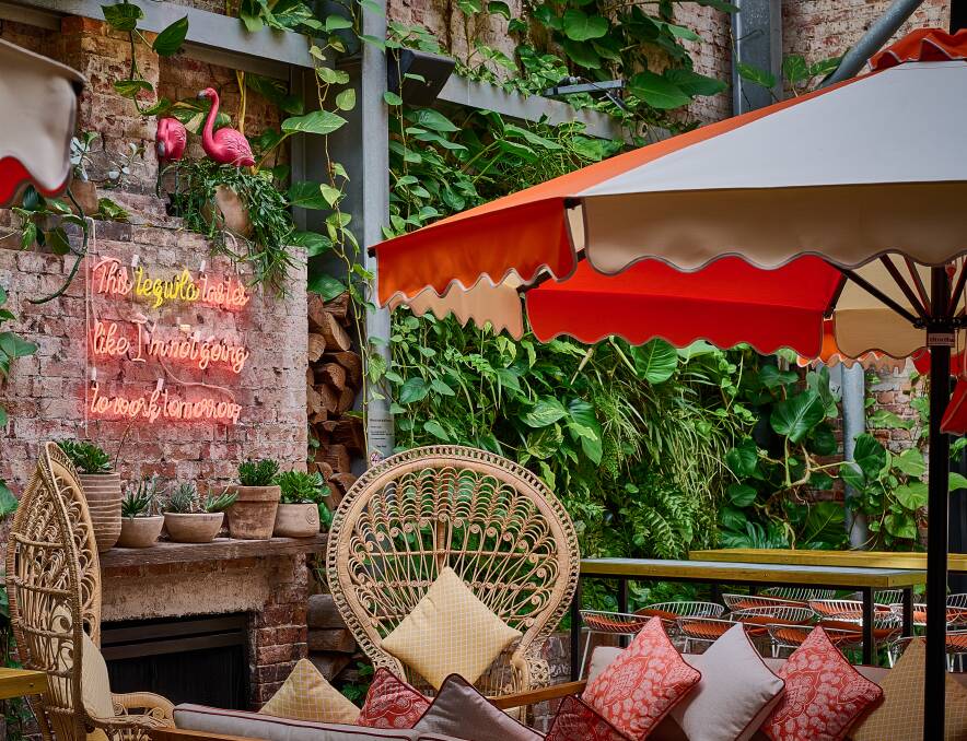 The Lucky's stunning decor. The Lucky's stunning decor.