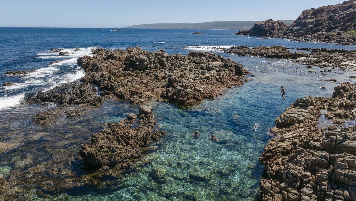 A pit-stop along the Cape to Cape track. Picture: Tourism Western Australia A pit-stop along the Cape to Cape track. Picture: Tourism Western Australia