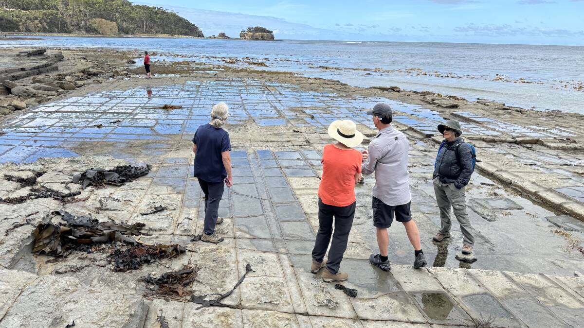 The Tessellated Pavement.