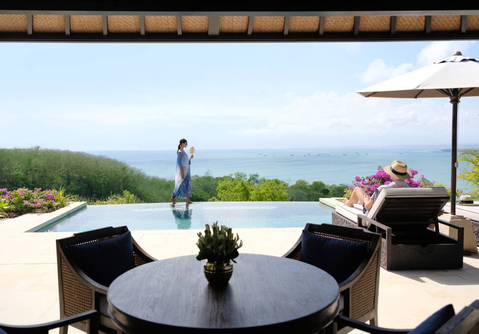 View from a villa.