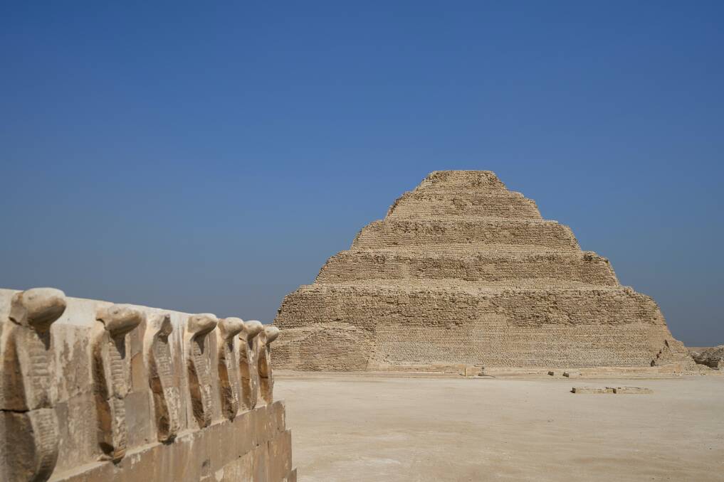 Saqqara is the site of the oldest pyramids in the world. Picture: Unsplash Saqqara is the site of the oldest pyramids in the world. Picture: Unsplash