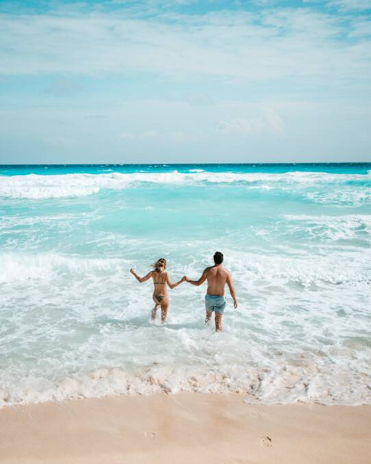 Hit the beach at the Hard Rock Cancun. Hit the beach at the Hard Rock Cancun.