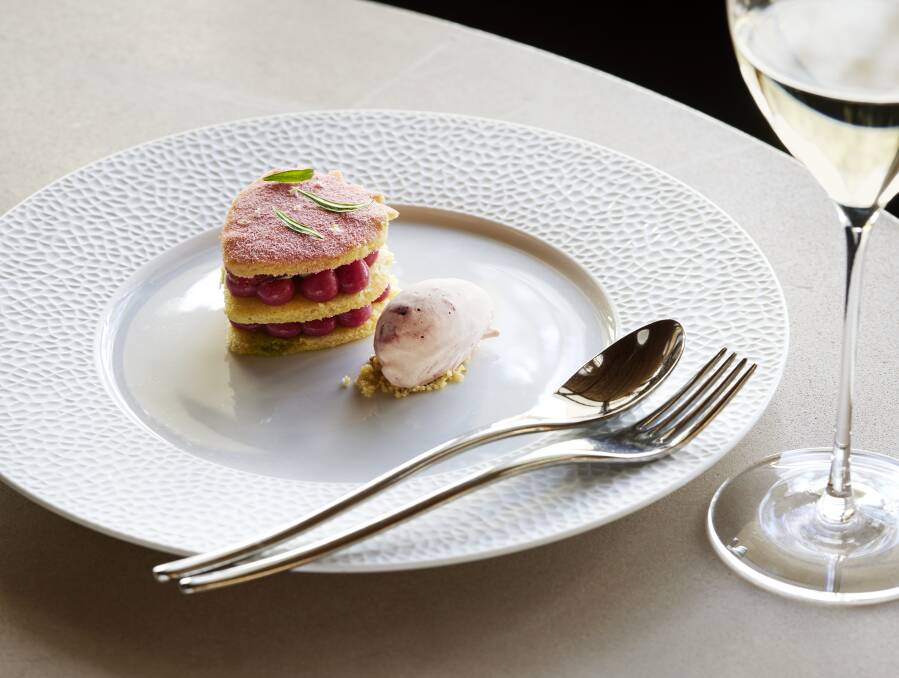 A dessert at Wickens restaurant.