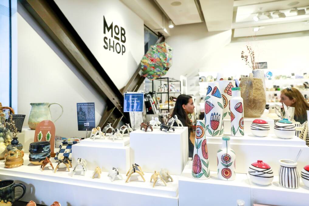 The MOB Shop at Museum of Brisbane.