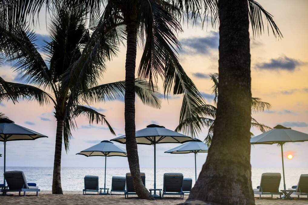 Private beachfront.