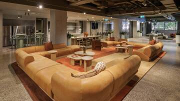 Lyf's spacious common area.