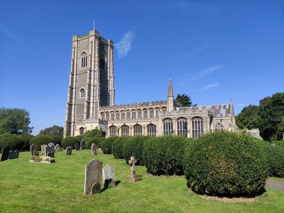 Lavenham's "wool church".