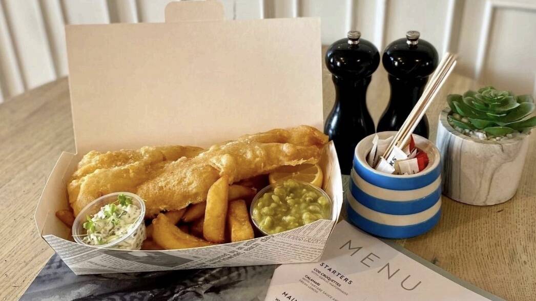 Famous fries: Fish and chips at Wheeler's.