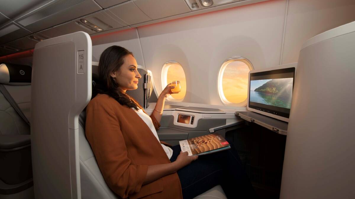 This business-class experience from Australia to the US is worth the stopover
