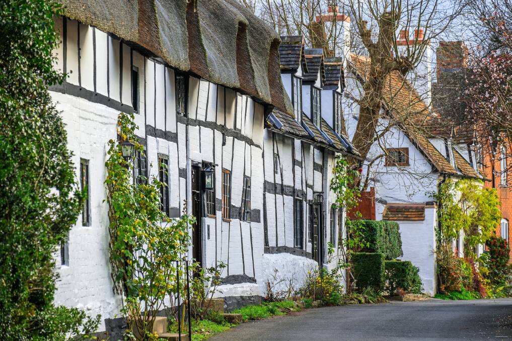 Cottages in the suburb of Shottery. Picture by Getty Images