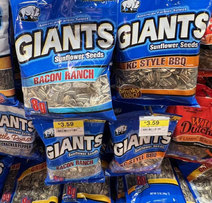 Sunflower seeds come in many flavours. Picture: Kristie Kellahan