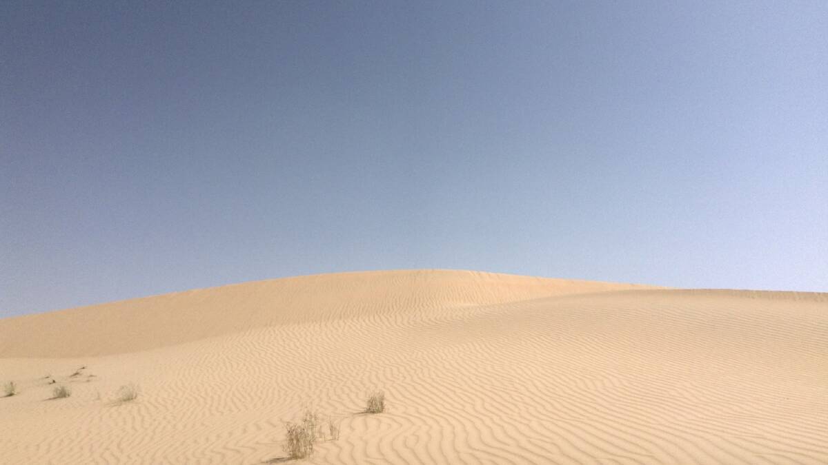 Wahiba Sands. Picture: Matthew Brace