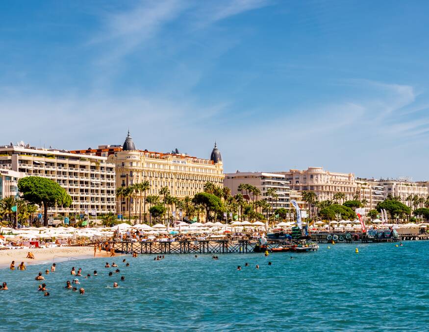 The waterfront in Cannes, French Riviera. Pictures: Getty Images The waterfront in Cannes, French Riviera. Pictures: Getty Images