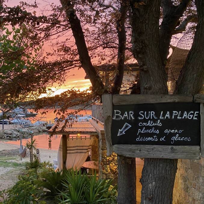Sunset at Chez Antoine. Picture: Susan Gough Henly Sunset at Chez Antoine. Picture: Susan Gough Henly
