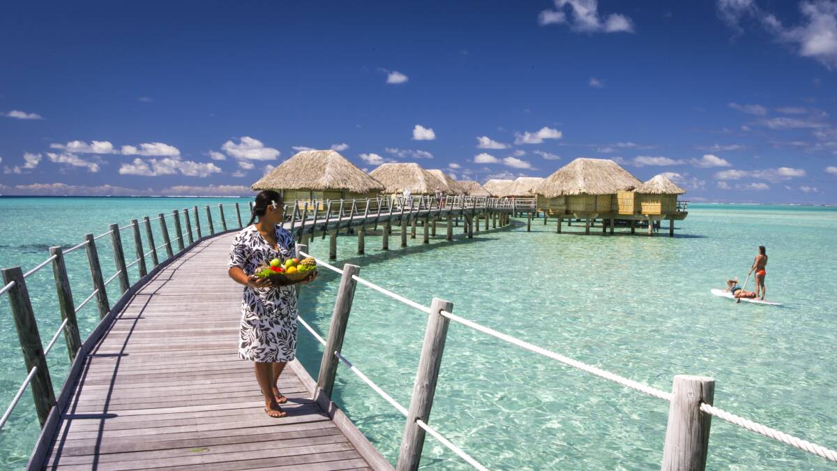 A resort in Tahaa.