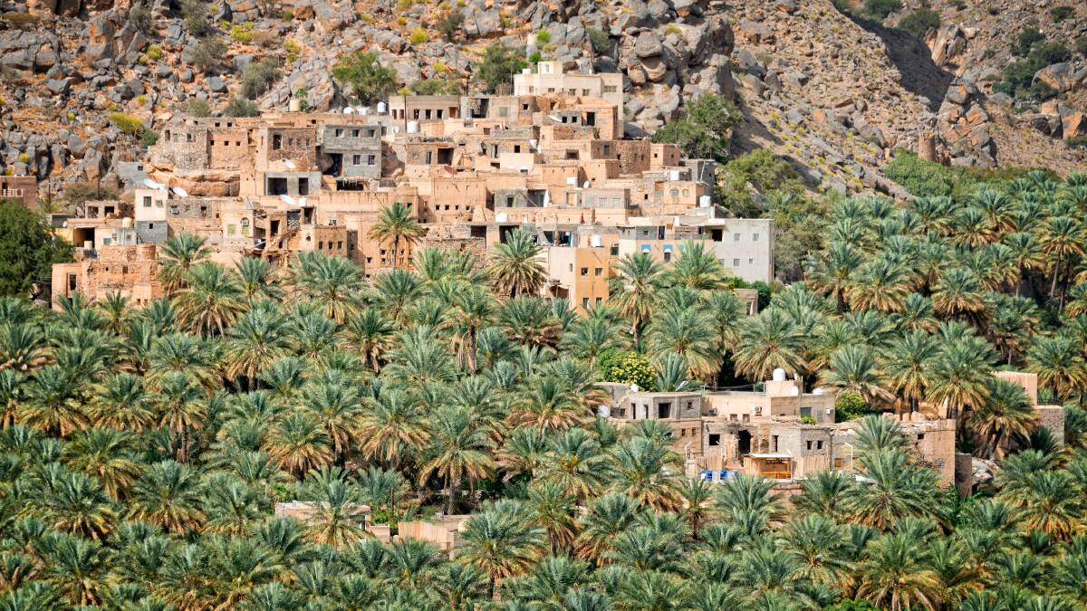 A mountain village in Nizwah. Picture: Getty Images