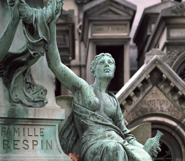 Père Lachaise Cemetery. Picture: Getty Images Père Lachaise Cemetery. Picture: Getty Images
