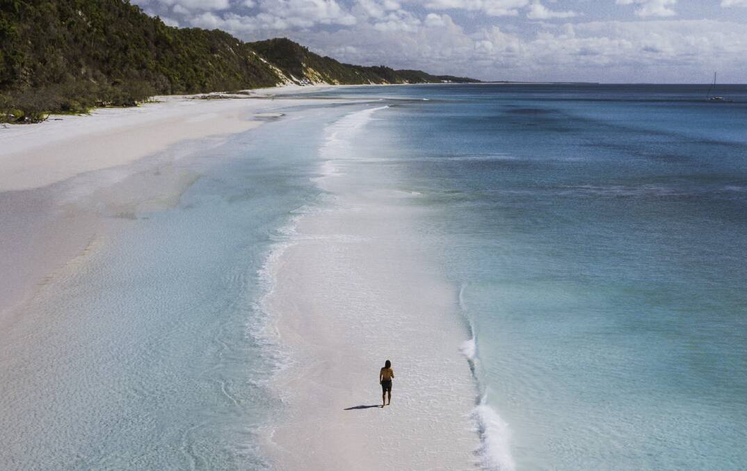 K'gari island. K'gari island.
