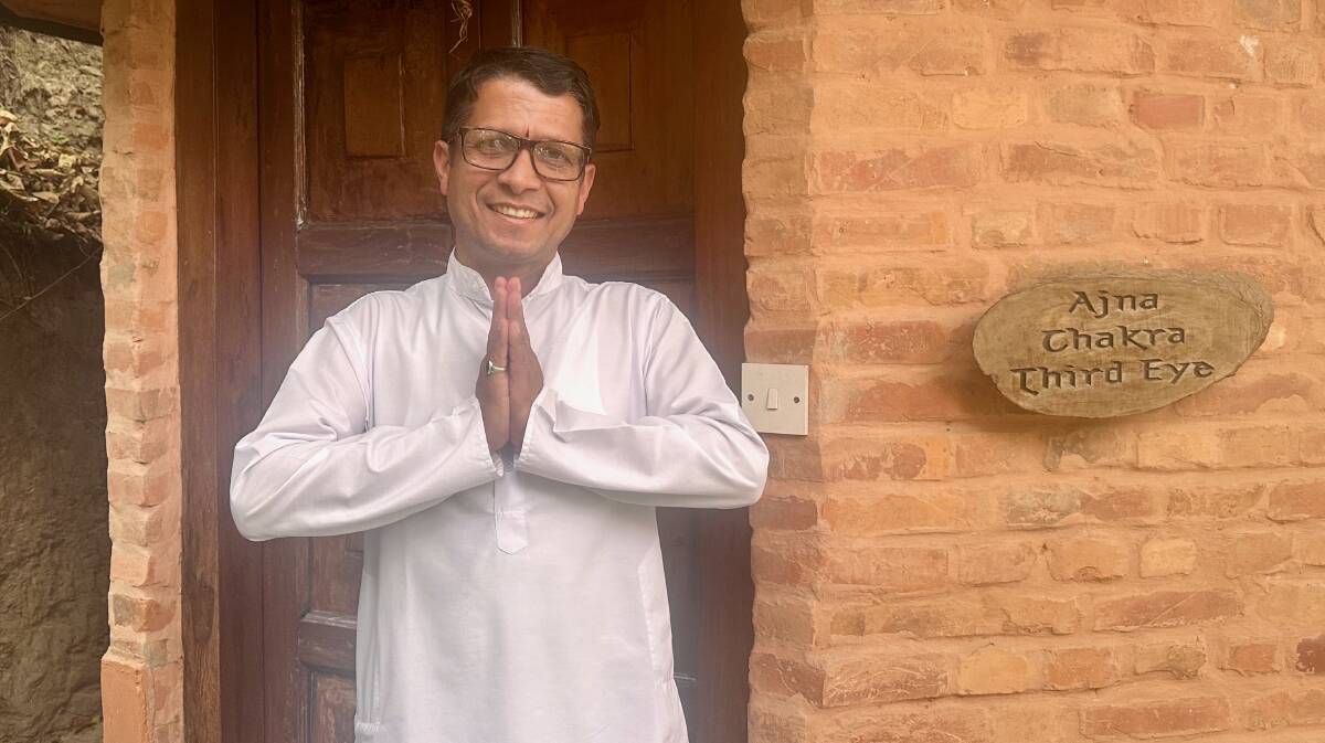 Yoga and meditation teacher Ganesh. Yoga and meditation teacher Ganesh.