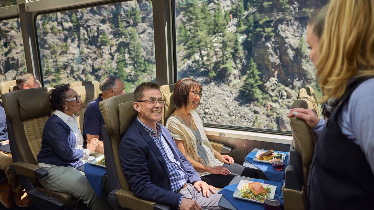 Onboard service. Onboard service.