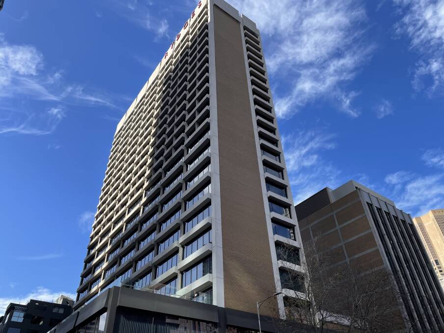 The modernist exterior. The modernist exterior.