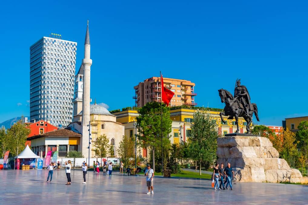 Skanderbeg Square.