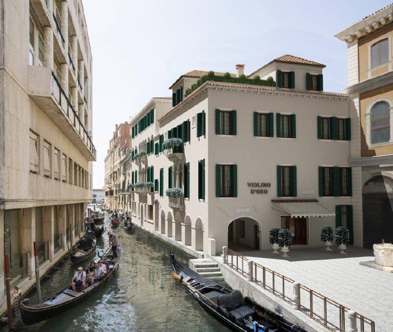The hotel has its own dock. The hotel has its own dock.