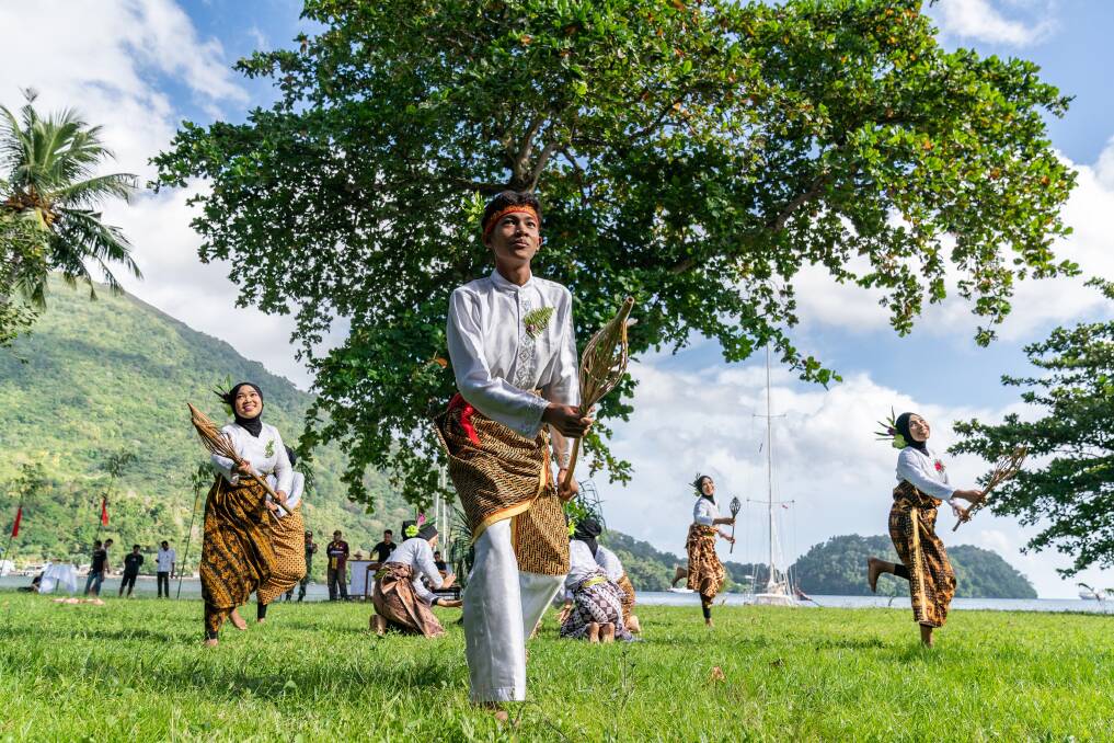 Banda Neria, a stop on Heritage Expeditions' Great Asian Odyssey. Banda Neria, a stop on Heritage Expeditions' Great Asian Odyssey.