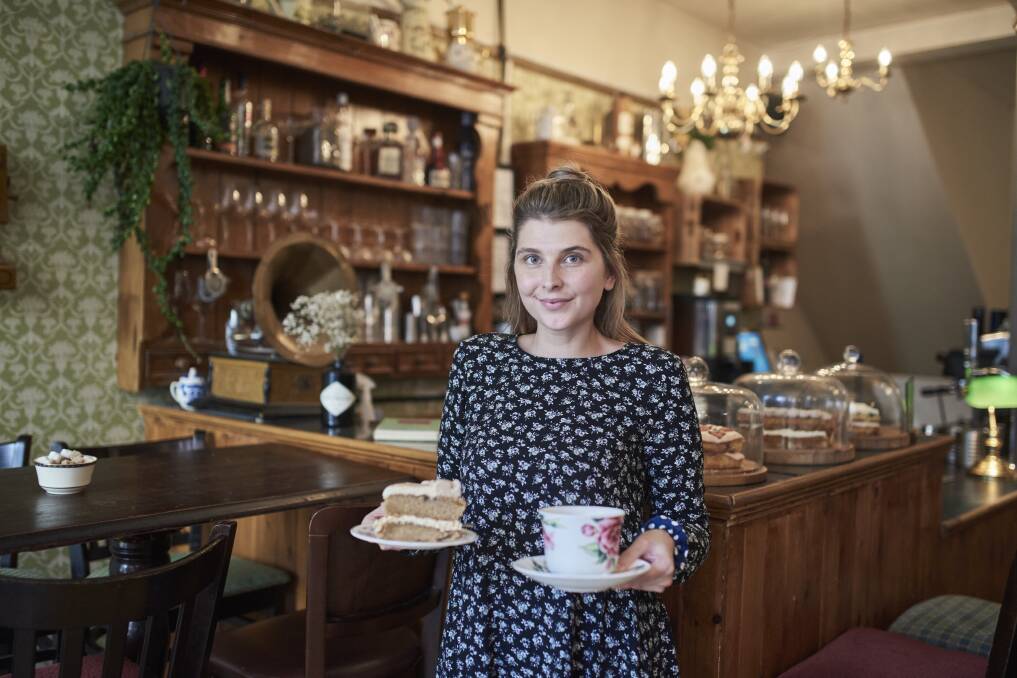 One of the city's artisan cafe-bakeries.