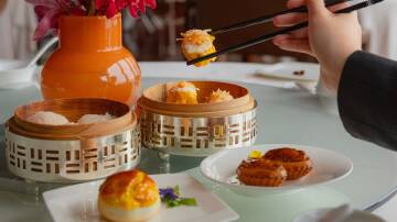 Dim sum at Lung King Heen.