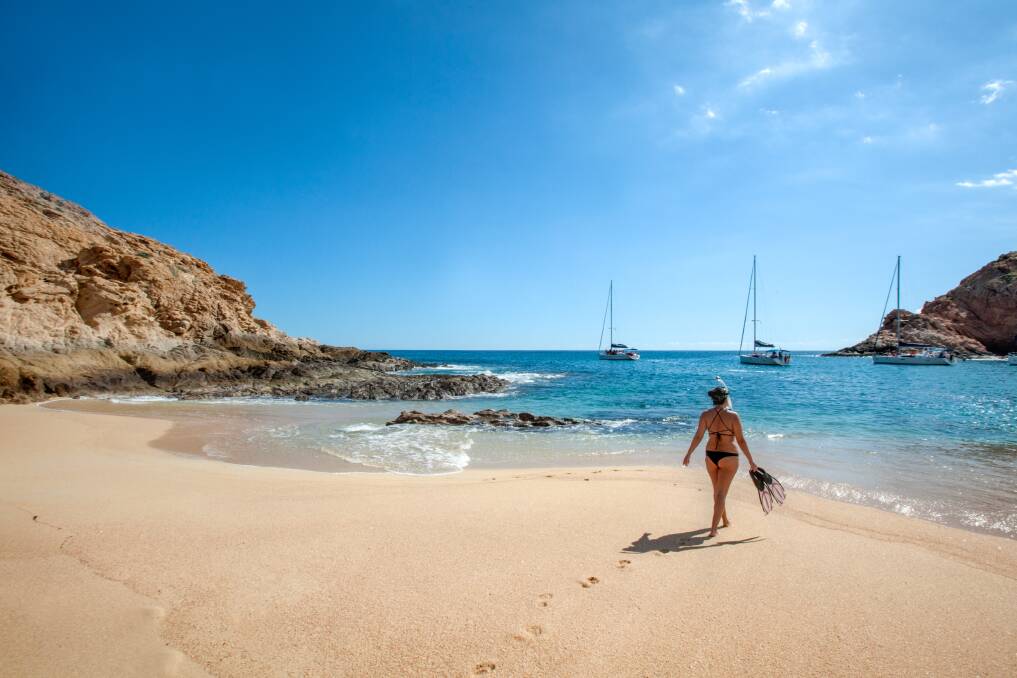 A beach in Baja California. Picture by Getty images A beach in Baja California. Picture by Getty images