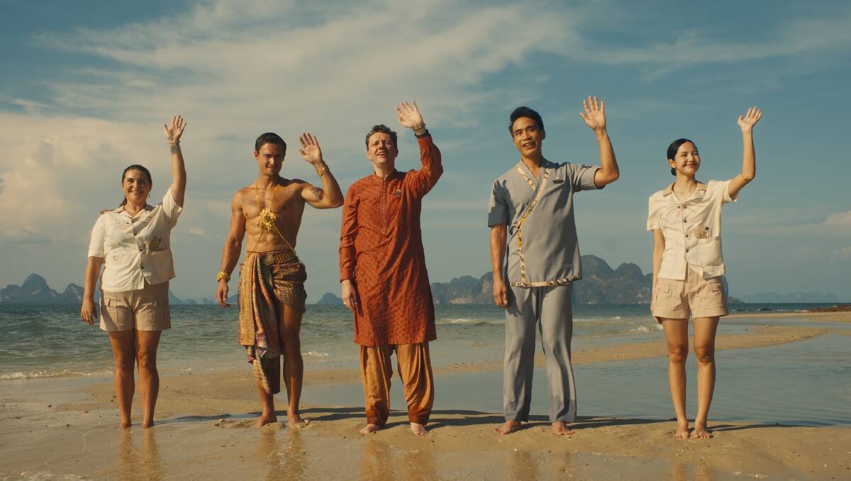 A still from The White Lotus. A still from The White Lotus.