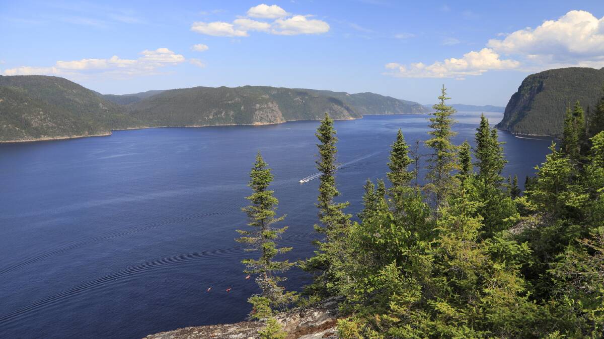 Saguenay Fjord. Saguenay Fjord.