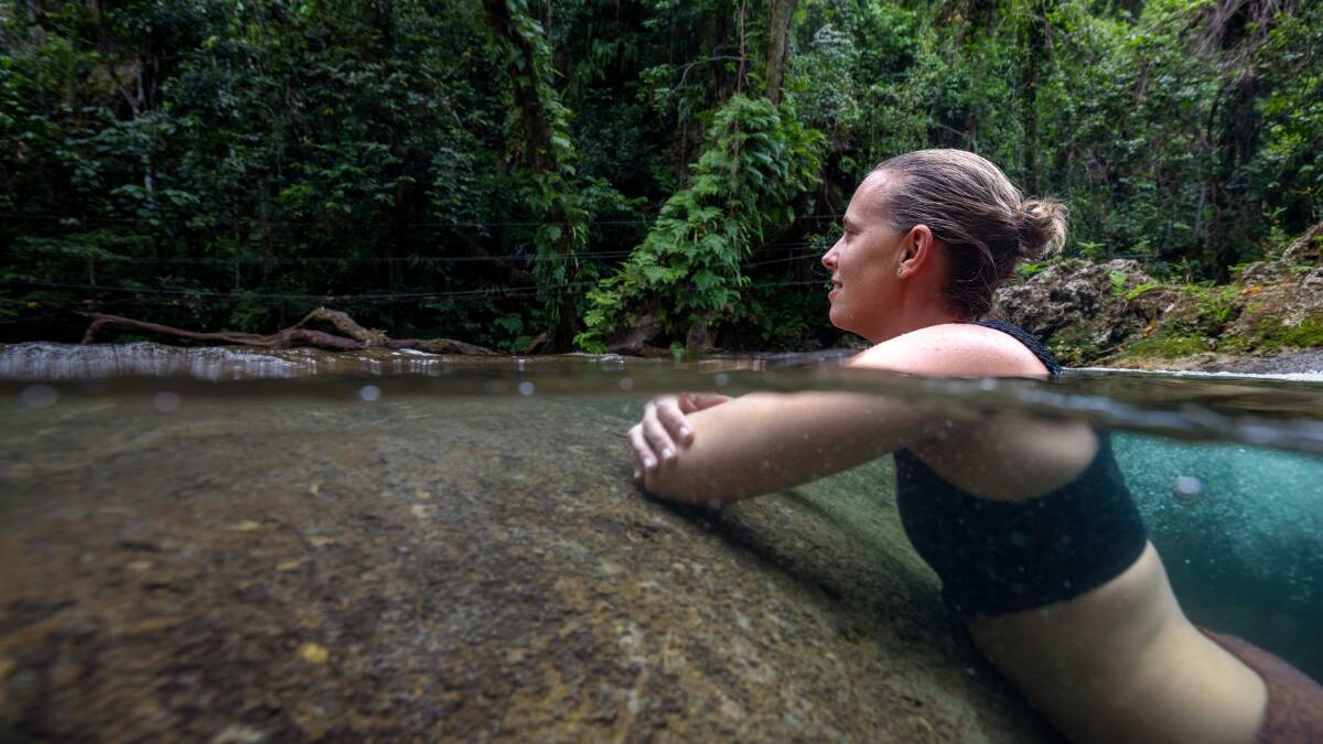 Cool off at Eden on The River. Cool off at Eden on The River.