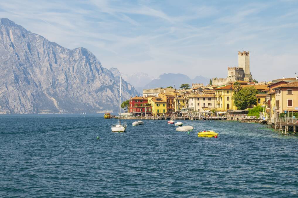 Panoramic view of Malcesine on Lake Garda. Picture: Getty Images