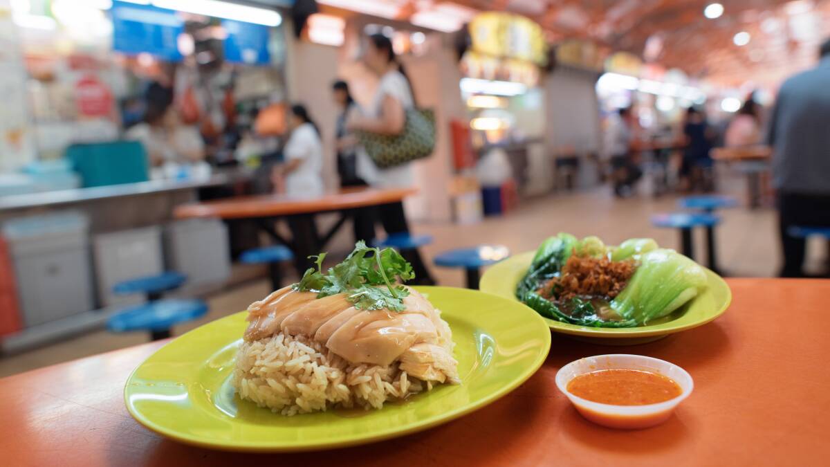 Tian Tian Chicken Rice. Picture: Danny Santos