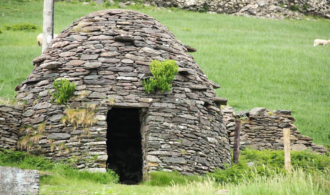 An ancient clochan, or beehive hut. Picture: Getty Images