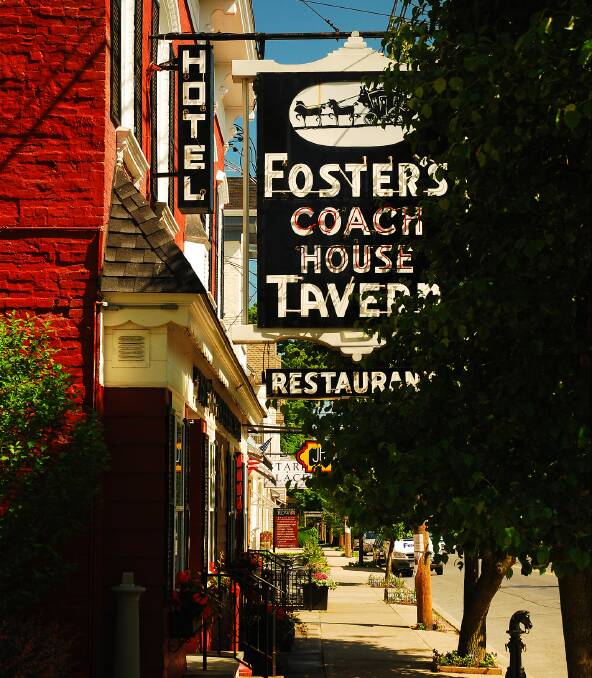 Downtown Rhinebeck.