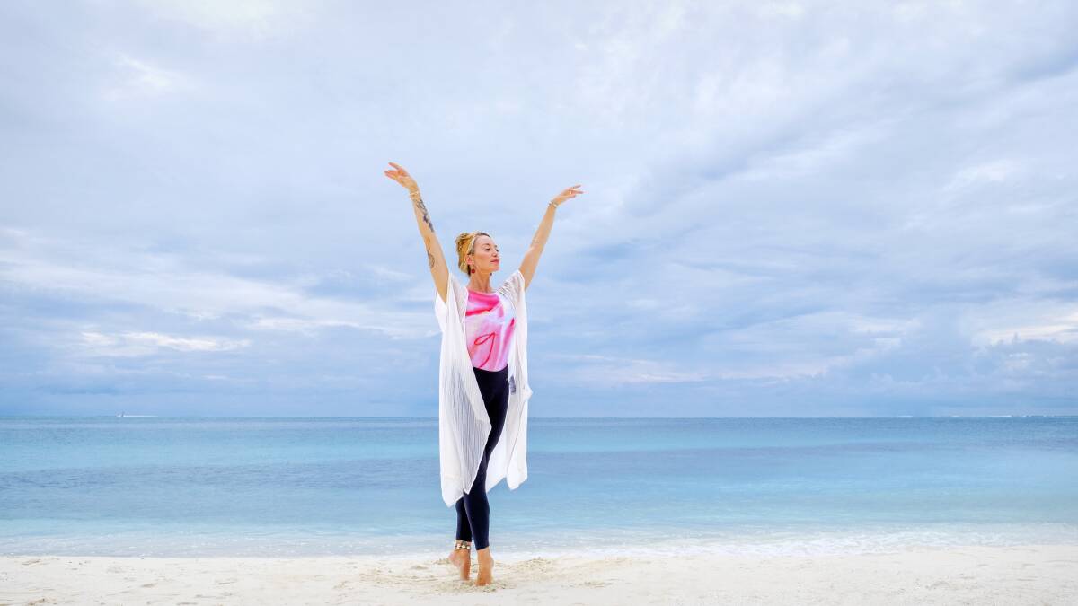 Ballet on the beach. Picture: Lynn Gail