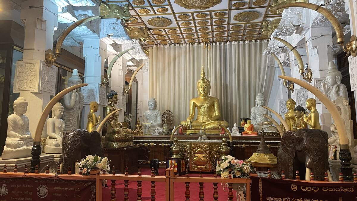 Temple of the Tooth Relic. Picture: Alanna Tomazin Temple of the Tooth Relic. Picture: Alanna Tomazin